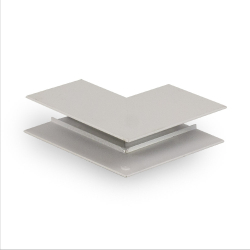Коннектор угловой  MAGNET AM401 LL-20B 90° ВНЕШНИЙ WH