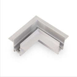Коннектор угловой  MAGNET AM402 LL-20С90° горизонтальный WH