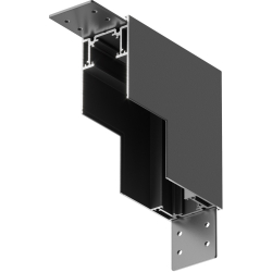 Коннектор угловой внутренний Accessories for tracks S35 TRA004ICL-21B