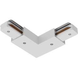 Коннектор угловой Accessories for tracks Unity TRA001CLB-11W