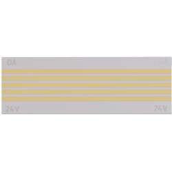 Декоративная плата для магнитного шинопровода Magic track Short Plate DLMX White Sp