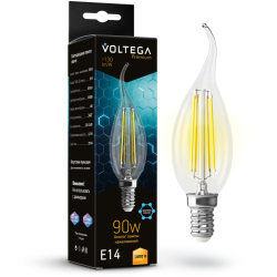 Лампочка светодиодная Candle wind 9W Graphene 7220