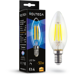 Лампочка светодиодная Candle dim 5W 7200