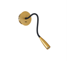Настенный светильник Kaa W111044/1Brass