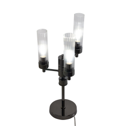 Интерьерная настольная лампа  INDIGO TL3 PEARL BLACK