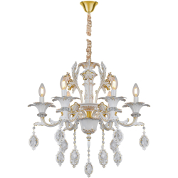 Подвесная люстра CLEOPATRA CLEOPATRA SP6 WH+GL