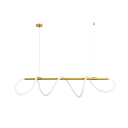 Подвесной светильник Tuba DLSP18900W1260Brass