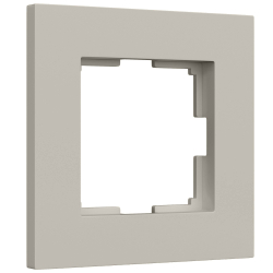 Рамка Slab дымчатый софт W0012917