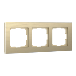 Рамка Aluminium шампань алюминий W0031711
