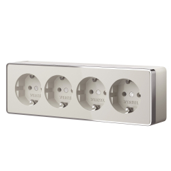 Розетка Накладные механизмы Gallant слоновая кость W5072204