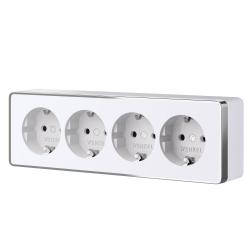 Розетка Накладные механизмы Gallant белые W5072210