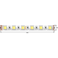 Светодиодная лента SWG560 SWG560-24-14.4-WWW-M