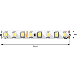Светодиодная лента  SWG2P128-24-11.5-W