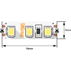 Светодиодная лента  SWG2120-12-12-WW