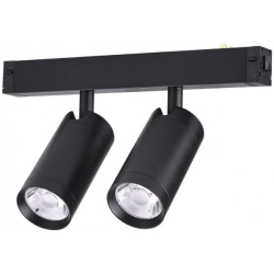 Трековый светильник PLAIN CYLINDER AM590 2X10W 4000K BK