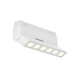 Трековый светильник MAGNET GLASSES MAGNET AM418 LL-20B-6T-6W 3000K WH