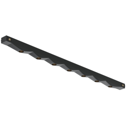 Трековый светильник Spiky TR175-1-12WTW-M-B
