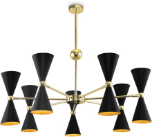 Потолочная люстра Vesper MOD108PL-14GB