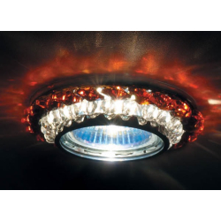 Точечный светильник Downlight DL062.02.1/7 crystal/topaz