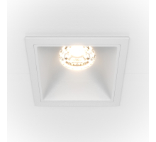 Точечный светильник Alfa LED DL043-01-10W4K-D-SQ-W
