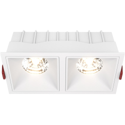 Точечный светильник Alfa LED DL043-02-15W3K-D-SQ-W