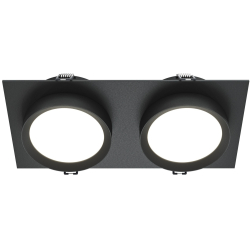 Точечный светильник Hoop DL086-02-GX53-SQ-B