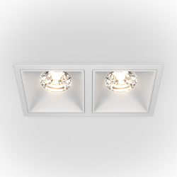 Точечный светильник Alfa LED DL043-02-15W3K-D-SQ-W