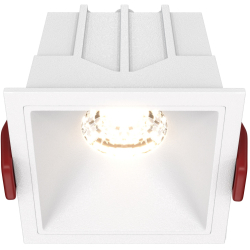 Точечный светильник Alfa LED DL043-01-10W3K-SQ-W