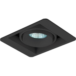 Точечный светильник Lumme DL18615/01WW-SQ Shiny black/Black
