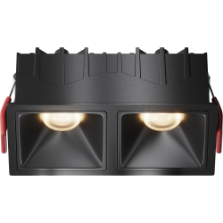 Точечный светильник Alfa LED DL043-02-10W3K-SQ-B-1