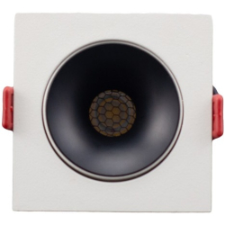 Точечный светильник  AM480 BK+WH 7,7W