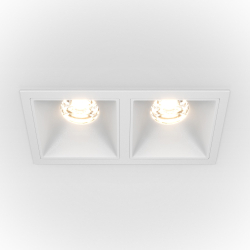 Точечный светильник Alfa LED DL043-02-10W4K-D-SQ-W