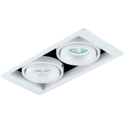 Точечный светильник Lumme DL18615/02WW-SQ White/Black
