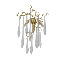 Бра Crystal Lux REINA AP3 GOLD PEARL