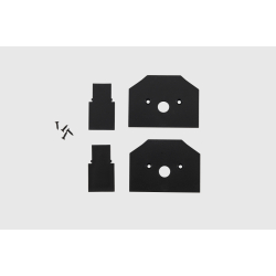 Заглушка для встраиваемого магнитного трека в натяжной ПВХ потолок, в комплекте 2 шт Crystal Lux CLT 0.234 06 BL