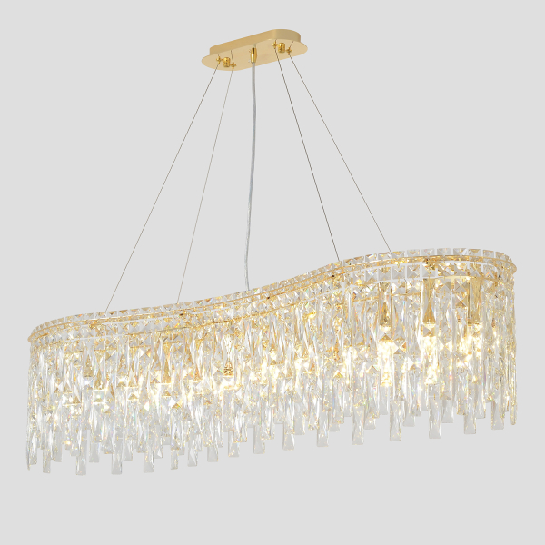Люстра Crystal Lux ABRIL SP12 L1200 GOLD Люстра Crystal Lux ABRIL SP12 L1200 GOLD