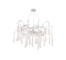 Люстра Crystal Lux REINA SP8 D1000 SILVER PATINA