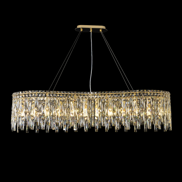 Люстра Crystal Lux ABRIL SP12 L1200 GOLD Люстра Crystal Lux ABRIL SP12 L1200 GOLD
