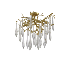 Люстра Crystal Lux REINA PL5 D600 GOLD PEARL