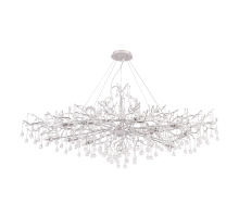 Люстра Crystal Lux REINA V2 SP16 L1500 SILVER PATINA