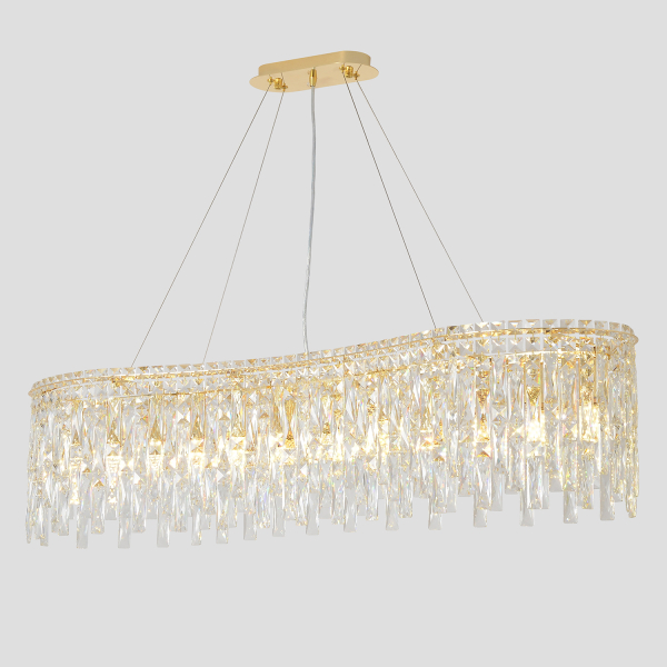 Люстра Crystal Lux ABRIL SP12 L1200 GOLD Люстра Crystal Lux ABRIL SP12 L1200 GOLD