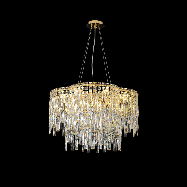 Люстра Crystal Lux ABRIL SP12 GOLD Люстра Crystal Lux ABRIL SP12 GOLD