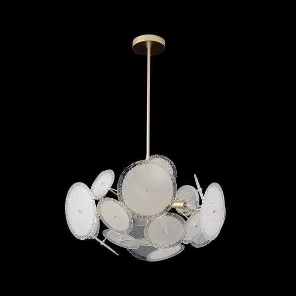 Люстра Crystal Lux DANDELION SP6 GOLD