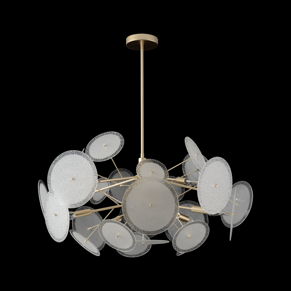 Люстра Crystal Lux DANDELION SP10 GOLD