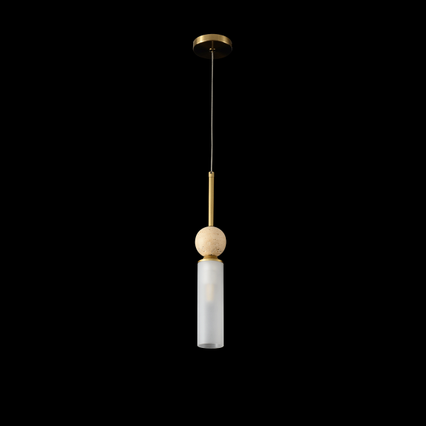 Светильник подвесной Crystal Lux SIMPLY SP1 BRASS Светильник подвесной Crystal Lux SIMPLY SP1 BRASS
