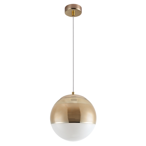 Светильник подвесной Crystal Lux OPTIMA SP1 GOLD D200 Светильник подвесной Crystal Lux OPTIMA SP1 GOLD D200