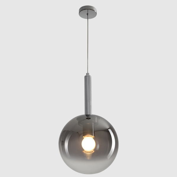Светильник подвесной Crystal Lux ECLIPSE SP1 D200 CHROME Светильник подвесной Crystal Lux ECLIPSE SP1 D200 CHROME