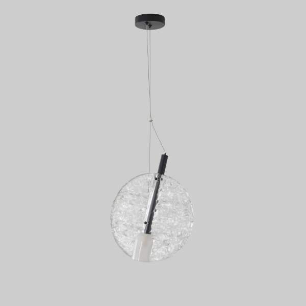 Светильник подвесной Crystal Lux FROZEN SP1 BLACK Светильник подвесной Crystal Lux FROZEN SP1 BLACK
