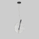 Светильник подвесной Crystal Lux FROZEN SP1 BLACK