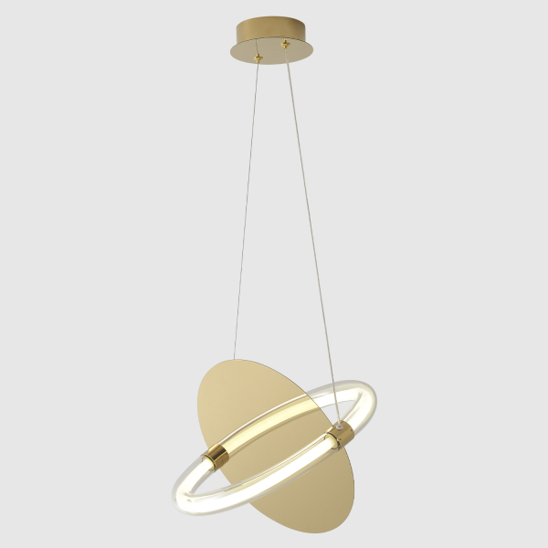 Светильник подвесной Crystal Lux NEBULA SP22W LED GOLD Светильник подвесной Crystal Lux NEBULA SP22W LED GOLD